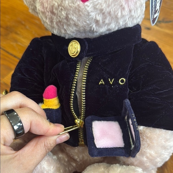 AVON Beary Beautiful "Ruby Lips" TEDDY BEAR 12"- Adorable Bear. New with tags - Picture 9 of 11